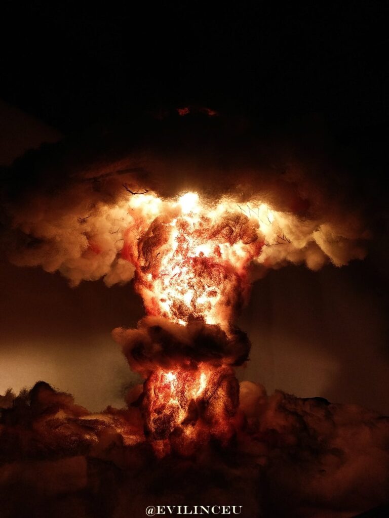Now You Can Nuke Your Home with the Nuclear Explosion Bomb Diorama