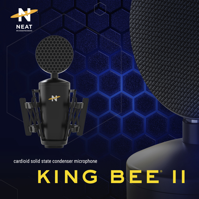 King Bee® II Condenser Mic by Neat and ROCCAT