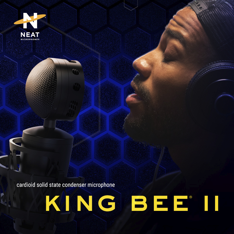 King Bee® II Condenser Mic by Neat and ROCCAT