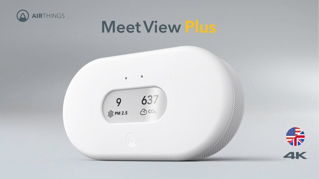 View Plus Home Air Quality Monitor by Airthings