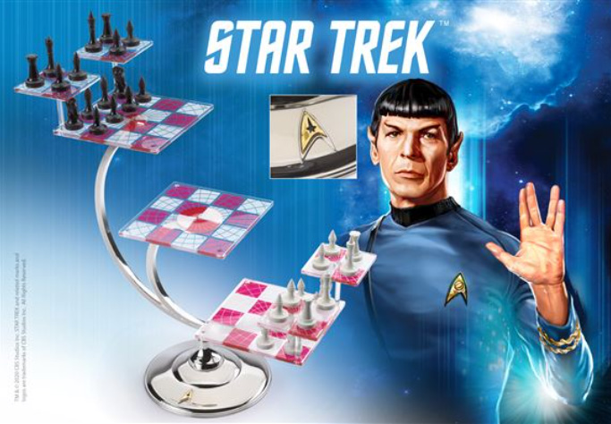 Star Trek Tridimensional Chess Set by Noble