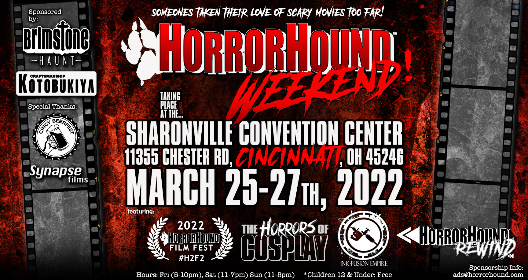 HorrorHound Weekend Slashes Its Way to Cincinnati! SciFi 3D