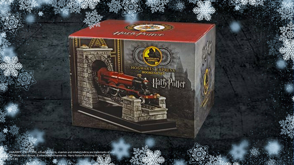 Hogwarts Express Bookend Set from the Noble Collection