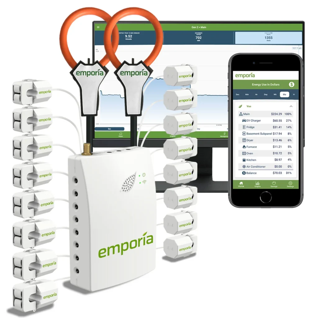 Vue: Gen 2 Home Energy Monitor with Current Sensors by Emporia