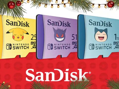 Official Pokémon Brand microSD Cards for Nintendo Switch by SanDisk