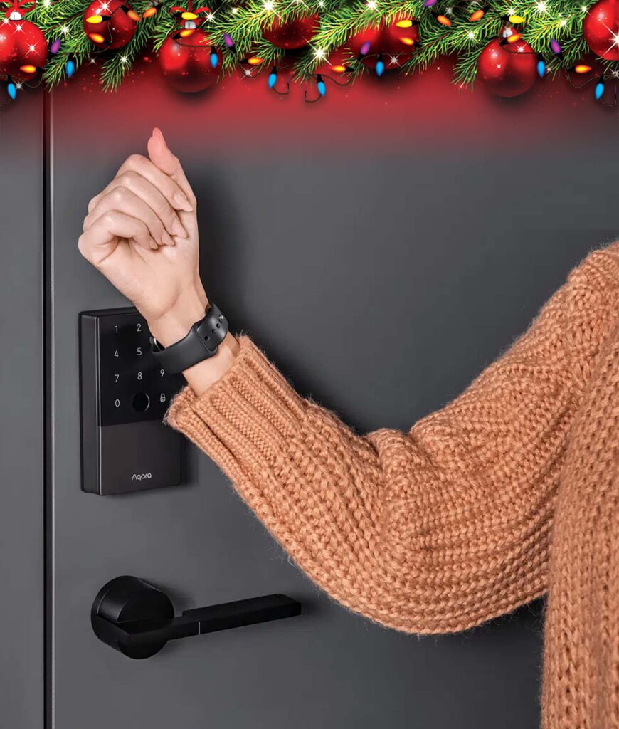 Secure Entry Starts with the Touch of a Finger with the Keyless Smart Lock by Aqara